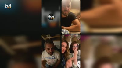Pedro Teixeira apresenta filho em jantar de amigos - TVI