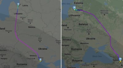 Companhia evita espaço aéreo da Bielorrússia "pela segurança dos passageiros" - TVI