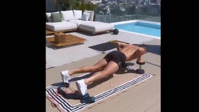 Jacuzzi, piscina e uma vista de perder. Um vislumbre do luxuoso apartamento de Ronaldo em Lisboa - TVI