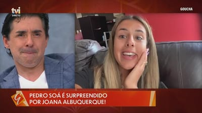 Pedro Soá é surpreendido com mensagem de Joana Albuquerque - Big Brother