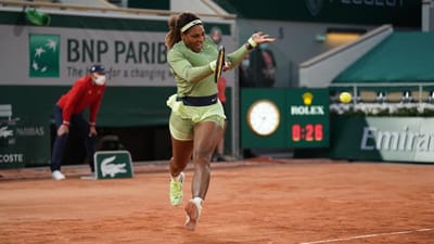 Roland Garros: Serena Williams na terceira ronda - TVI