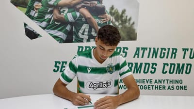 Lucas Dias renova contrato com o Sporting - TVI