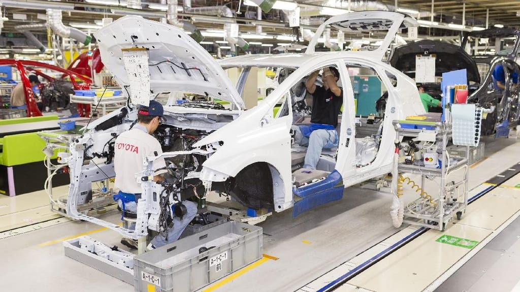Toyota com fábricas neutras de carbono em 2035