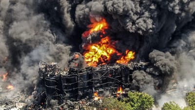 Centenas de pessoas retiradas após explosão numa fábrica nos EUA - TVI