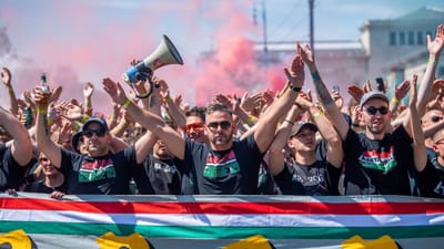 VÍDEO: milhares de adeptos rumam ao estádio da estreia de Portugal - TVI