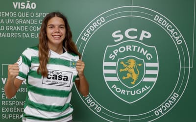 Futebol feminino: Andreia Jacinto renova pelo Sporting - TVI