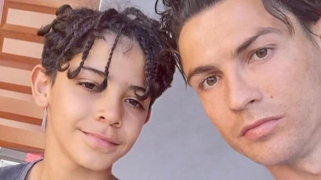 Ronaldo e filho