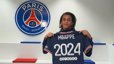 Irmão de Mbappé assina contrato com o PSG - TVI