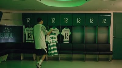 VÍDEO: Sporting esperou por hora especial para divulgar nova camisola - TVI