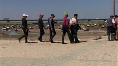 "Operação Lodo": um imigrante detido e 28 com ordem de expulsão após fiscalização no Tejo - TVI