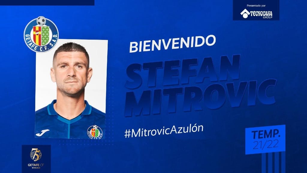 Stefan Mitrovic é reforço do Getafe