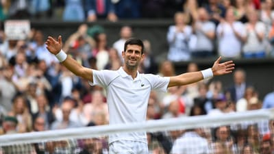 Djokovic vence Wimbledon e iguala registos históricos de Nadal e Federer - TVI