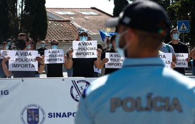 Novo protesto da PSP e da GNR para exigir "subsídio de risco digno e justo" - TVI