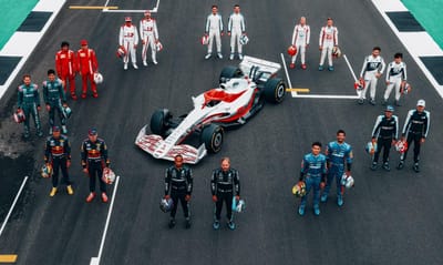 FOTOS E VÍDEO: o protótipo dos incríveis Fórmula 1 para 2022 - TVI