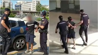Polícia espanhola detém jovem que agrediu e cegou enfermeiro que lhe pediu para usar máscara - TVI
