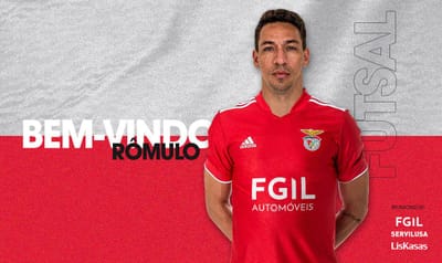 Futsal: Benfica contrata internacional russo Rômulo - TVI