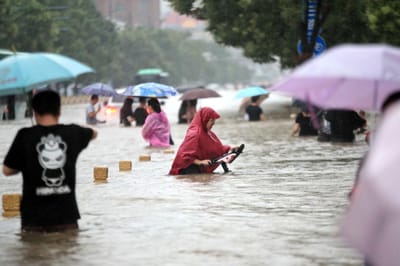 Sobe para 33 número de mortes por inundações na China - TVI