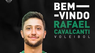 Voleibol: Rafael Cavalcanti segue exemplo familar e assina pelo Sporting - TVI
