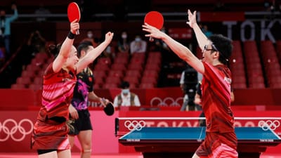 Tóquio2020: dupla mista japonesa é primeira a ganhar ouro olímpico - TVI