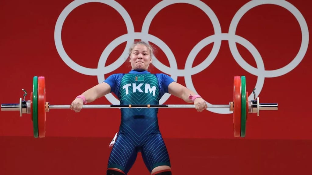 Polina Guryeva conquistou a primeira medalha para o Turquemenistão