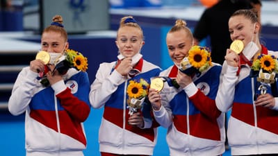 Tóquio2020: Rússia aproveita ausência de Biles para conquistar o ouro - TVI