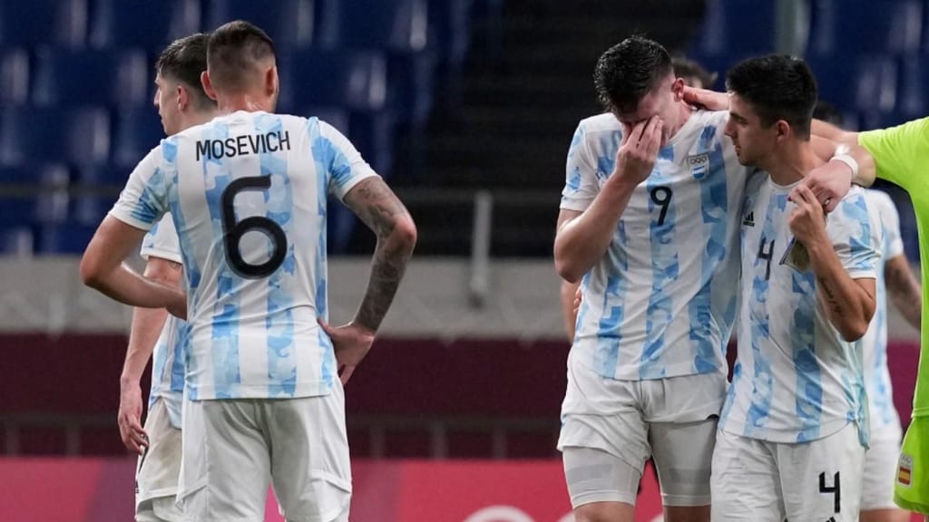 Argentina afastada do torneio olímpico