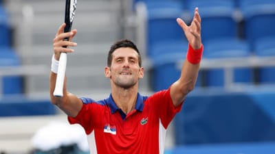 Tóquio2020: «A pressão é um privilégio» diz Novak Djokovic - TVI