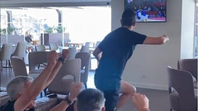 VÍDEO: José Mourinho celebra Jorge Fonseca: «'Ganda tuga'!» - TVI