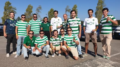 Adeptos do Sporting confiantes em Aveiro: «3-0 com bis de Paulinho» - TVI