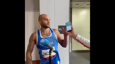VÍDEO: entrevista a campeão olímpico interrompida pelo primeiro-ministro - TVI