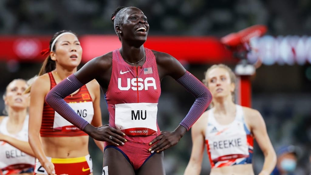 Athing Mu sagrou-se medalha de ouro nos 800 metros femininos (Valdrin Xhemaj/EPA)
