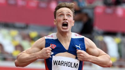 Tóquio2020: Karsten Warholm com ouro e recorde do mundo nos 400m barreiras - TVI