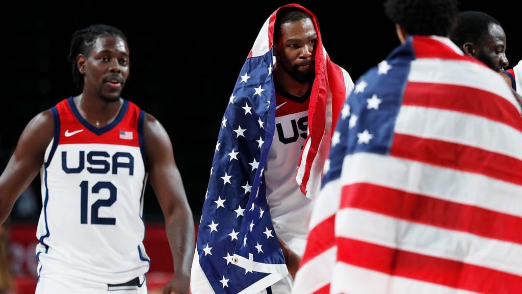 Tóquio2020: EUA conquistam torneio masculino de basquetebol pela quarta vez seguida (EPA/KIYOSHI OTA)