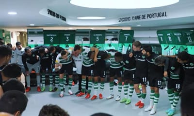 VÍDEO: os bastidores da vitória do Sporting frente ao Vizela - TVI