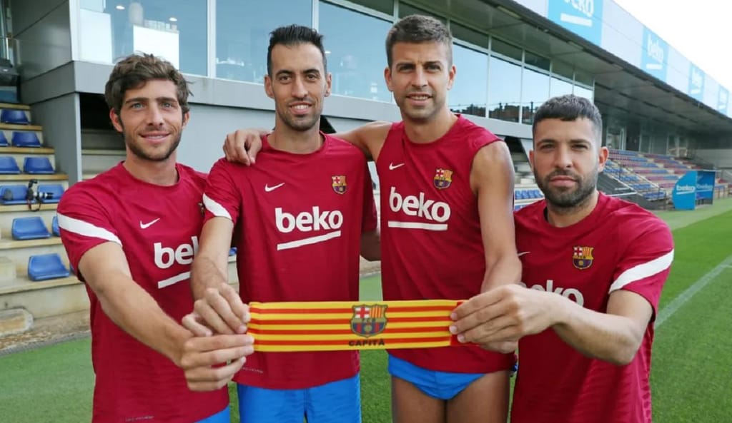 Capitães Barcelona (site FC Barcelona