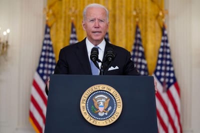 Joe Biden afirma que mais de 28 mil pessoas já foram retiradas do Afeganistão - TVI