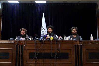 Talibãs dizem que não procuram vingança: "Não queremos inimigos internos nem externos" - TVI