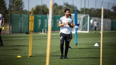 Sporting: plantel na máxima força para jogo no Jamor - TVI