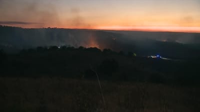 Fogo florestal em Loulé dominado ao final de cinco horas - TVI