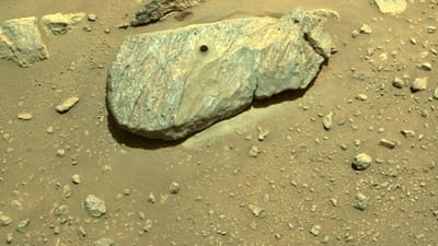 Robô americano Perseverance recolhe com sucesso primeira amostra de rocha de Marte - TVI