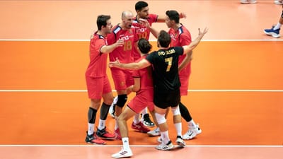 Voleibol: Portugal com Dinamarca, Eslováquia e Turquia na Golden League - TVI