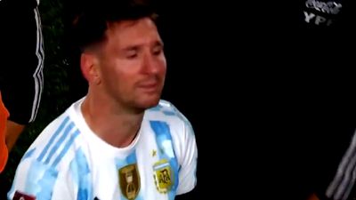 VÍDEO: as lágrimas de Messi em dia histórico - TVI