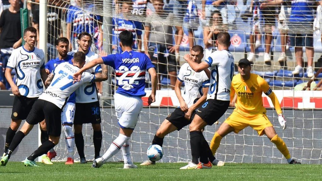 Sampdoria-Inter (Tano Pecoraro/LaPresse via AP)
