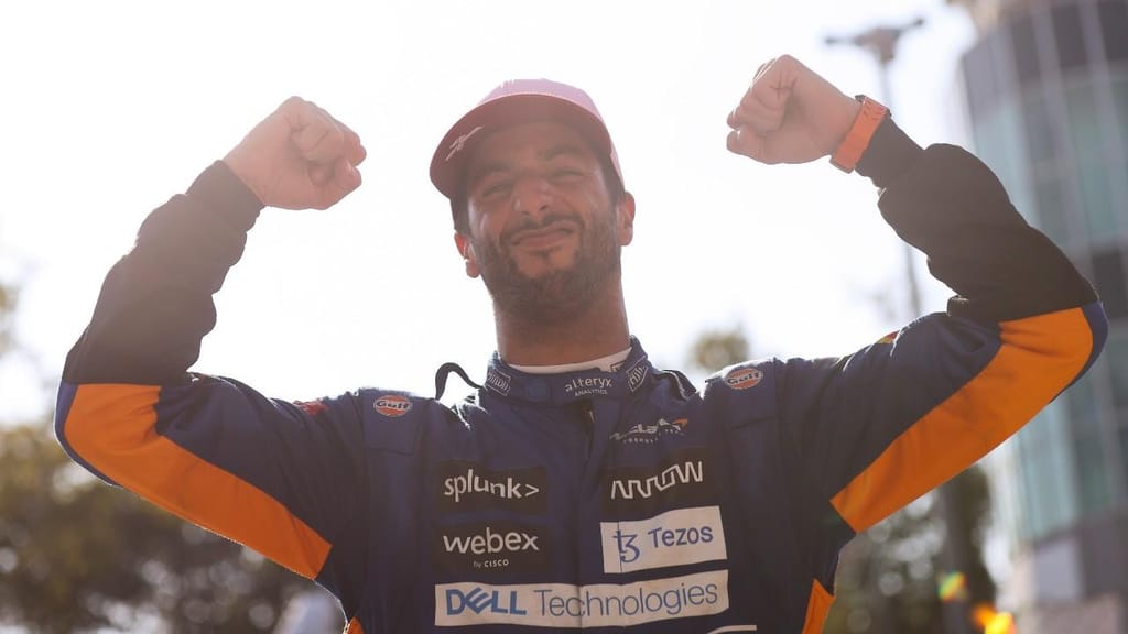 Daniel Ricciardo vence em Monza (Lars Baron/EPA)