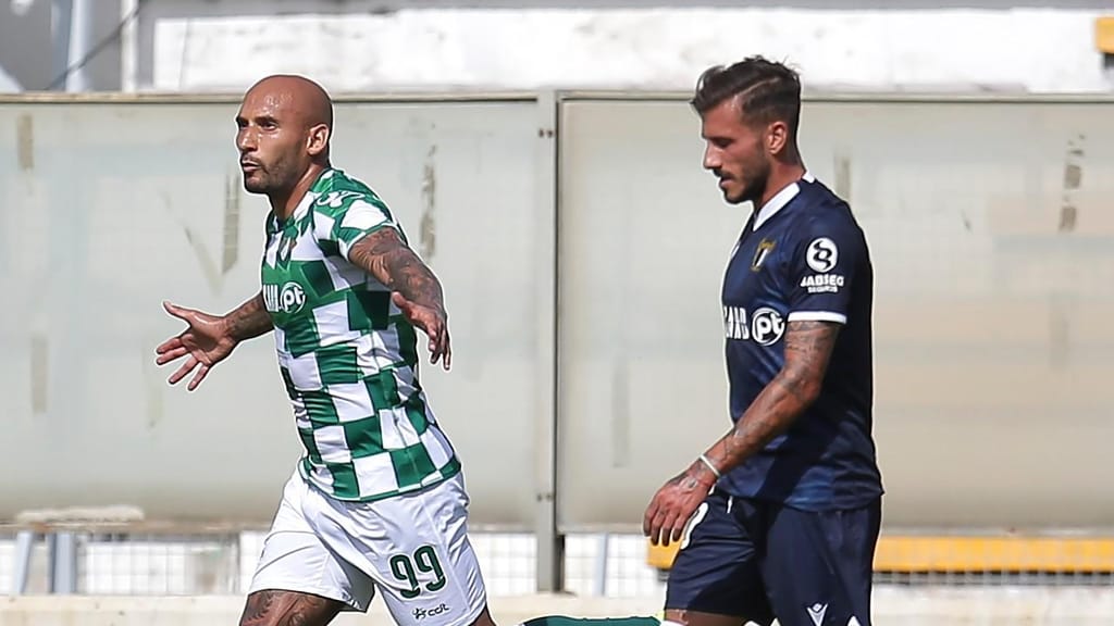 Rafael Martins fez o 1-0 no Moreirense-Famalicão (Manuel Fernando Araújo/LUSA)