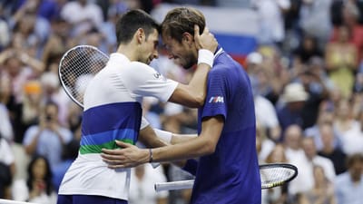 Ranking ATP: Medvedev aproxima-se mas Djokovic mantém liderança - TVI