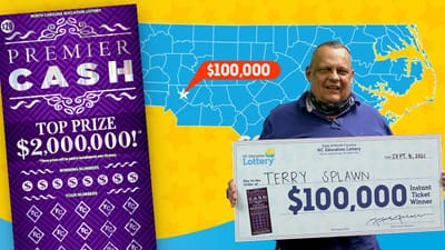 Homem vence a lotaria por três vezes na mesma casa de apostas - TVI