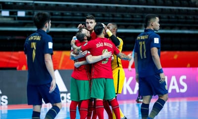 Mundial de Futsal: Portugal entrou a perder, mas acabou a golear a Tailândia - TVI