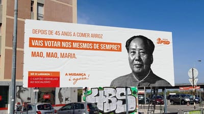 Comissão contra a discriminação racial investiga cartaz do PSD Seixal acusado de xenofobia - TVI
