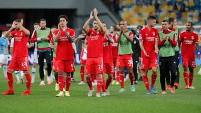Champions: Benfica entre as equipas com mais bola e passes - TVI